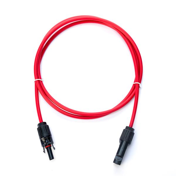 Xlpo Insulation 1500V DC Solar Connector PV Cable for Solar Energy Systems Normal Sections 1C X78/0.3MM and UV Resistant