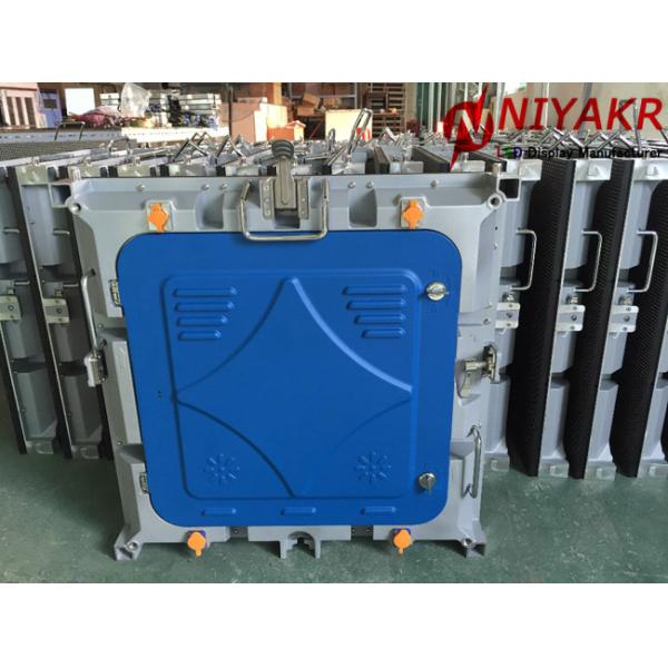 Outdoor Waterproof P6 Rental LED Display High Refresh Rate 6000 Cd/sqm