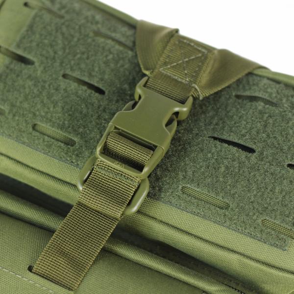 3 Compartments Tactical Gun Case With Reinforced Handle