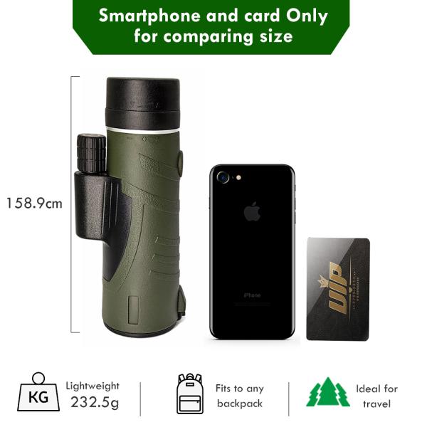 Телескоп призмы наивысшей мощности ручной Monocular для концертов и игры спорт