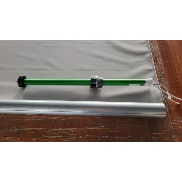 Hot Sales Motorized Spring Windproof Zip Blinds for Patio & Balcony Manual Auxiliary Lifting Roller Blind