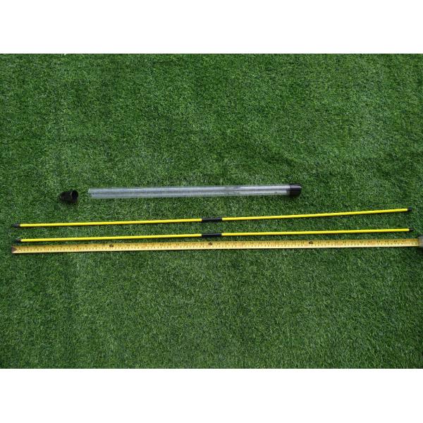 folded golf alignment stick , folding golf alignment sticks , two-double golf training aid