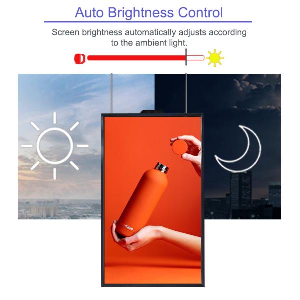 Aluminum Frame High Brightness LCD Display 65