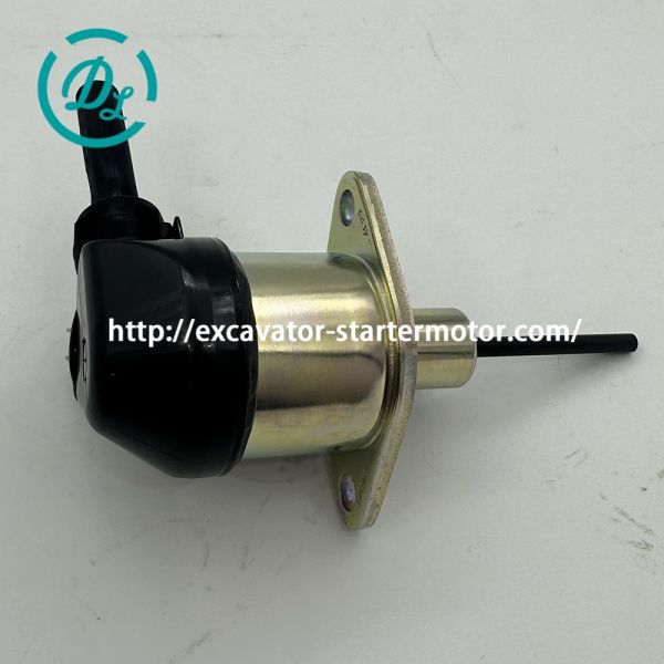 12 VDC Excavator Engine Parts Fuel Shut Off Solenoid 1A021-60017 1A021-60010