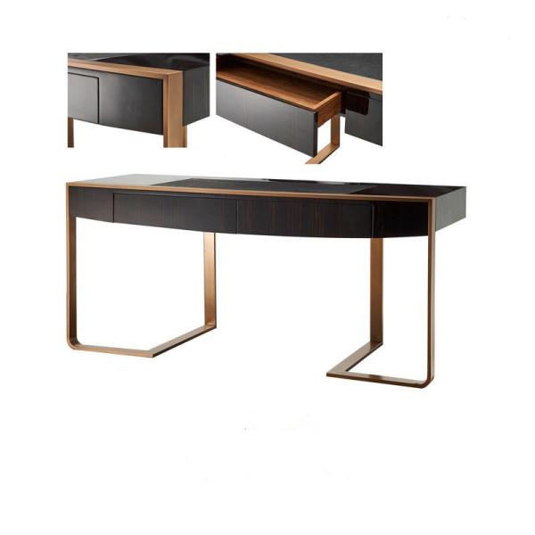 High End Stainless Steel Computer Desk