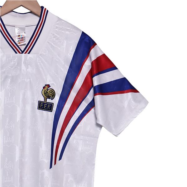 France 1996 Retro Away Fan Edition Football Jersey Pays Tribute to European Cup Legends