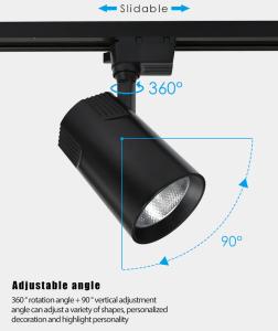 Warm White LED Track Spotlight 220-240V For Clothing Store