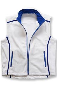 White 100% Polyester 300g/M2 OD72 Cold Weather Vest