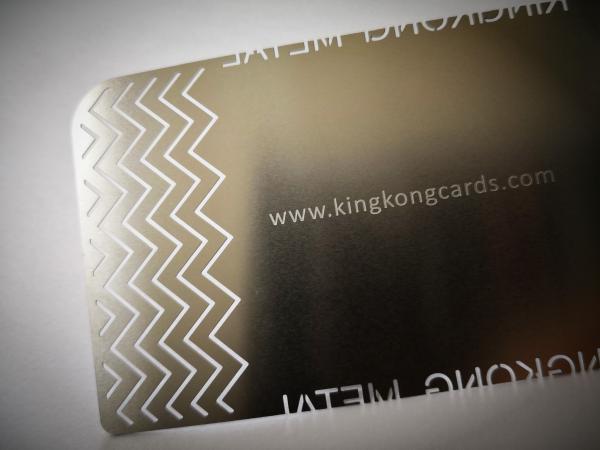 Grampo de aço inoxidável do marcador do metal da forma do corte do laser do OEM para o GV dos presentes
