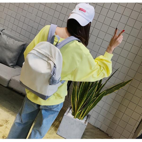 2018 high quality street tide brand fashion backpack Simple hundred lap school bags