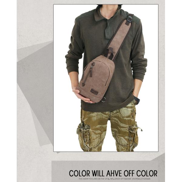 New Canvas Bag Messenger Shoulder Men Bag Chest Bag