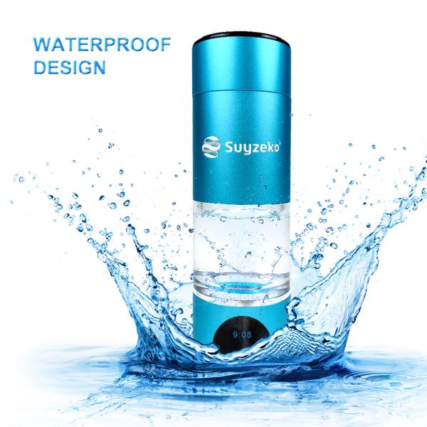 Health Care Food Grade PC Hydrogen Water Cup Portable Smart 6000ppb