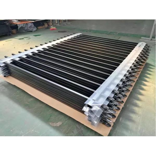 POWDER coated tubular fence panels Hercules Security Fence panels