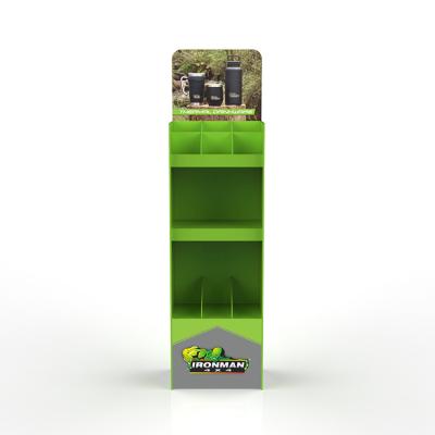 Suporte de exposição fácil da caneca do suporte de exposição do cartão do conjunto para a promoção do supermercado
