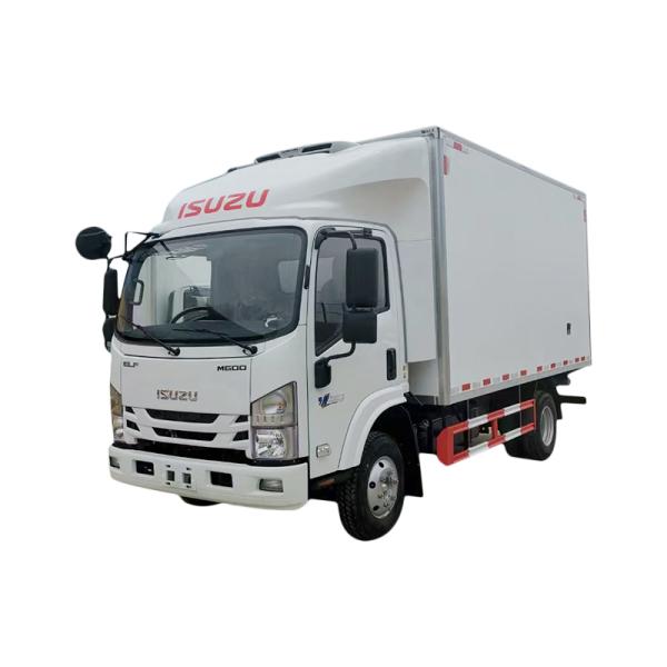 New Isuzu M600 Diesel Refrigerated Truck Manual Transmission EURO 5