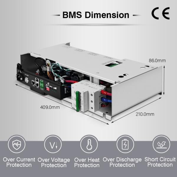 リレー 統合BMS 96V 100A 30S BMS RS485 CAN通信