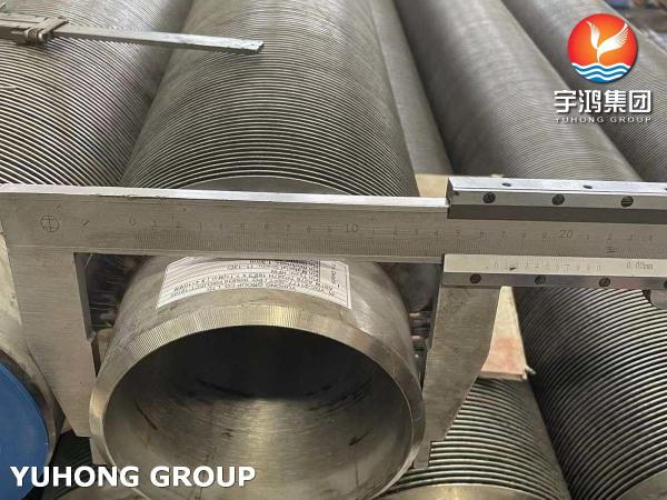 ASTM A106 Gr B High Frequency Welded Fin Tube For Air Cooler Heat Exchanger