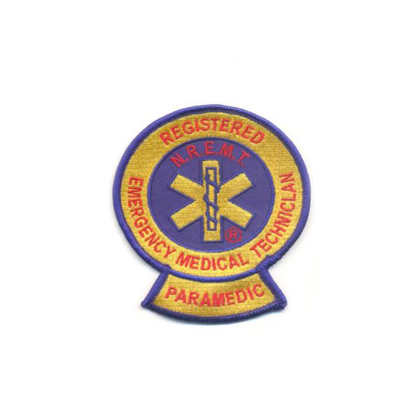 Embroidery Logo Patches Ambulance Emergency Uniform Armband Iron On Patch