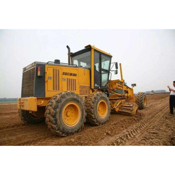 160hp Cumins Engine Road Construction Machinery SHANTUI SG16-3 Compact Motor Grader