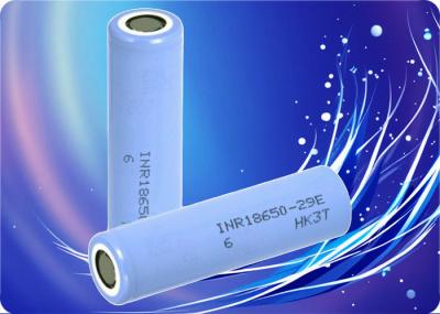 500 Ciclos 18650 Batería 3.65V 2850mAh Batería para motocicleta eléctrica