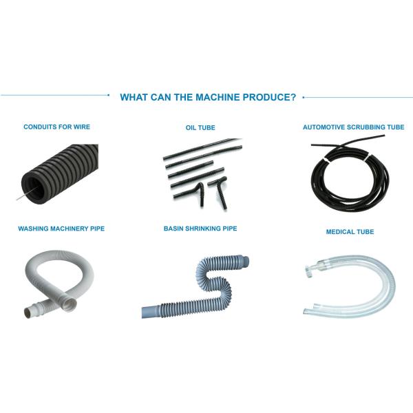 Пластиковая PE PP Pvc одностенная стружная трубная экструзионная машина высокая скорость