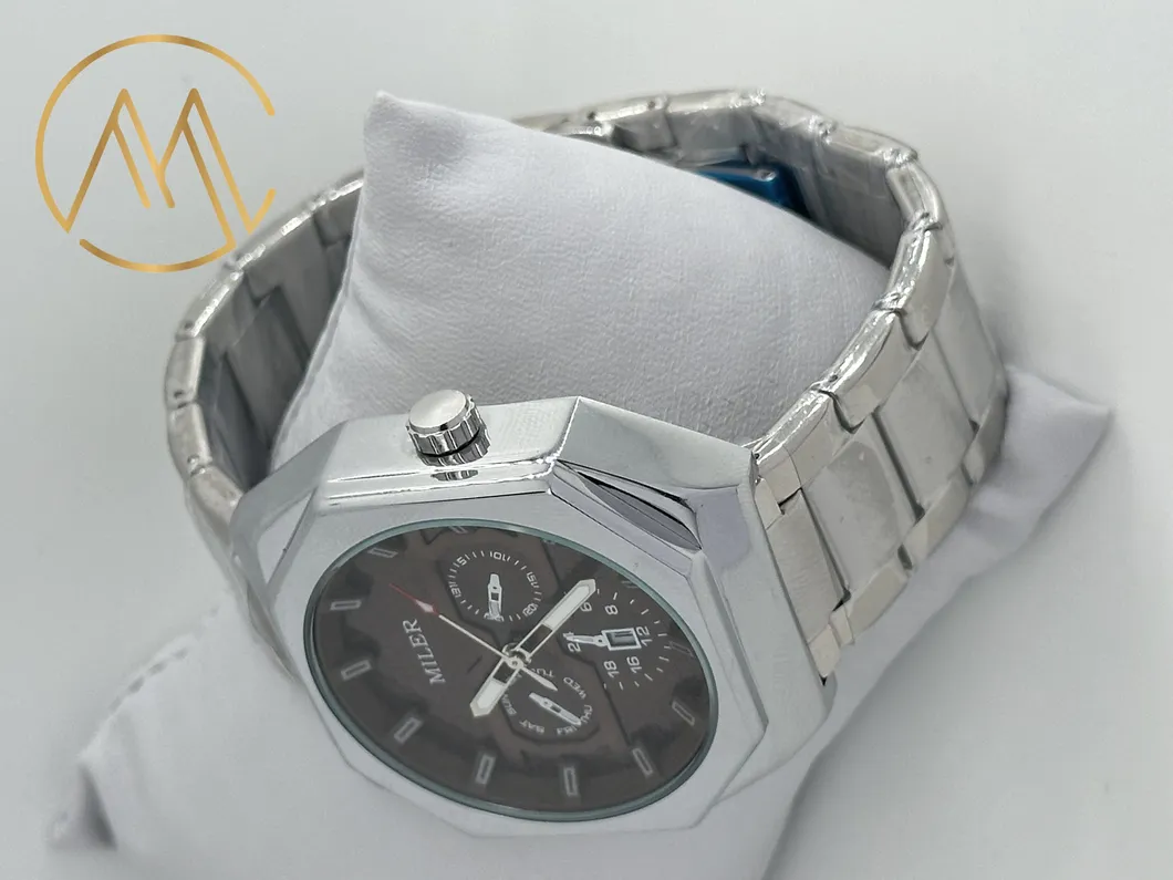 Montre femme Miler ML 1006 Quartz Étanche 30m Acier inoxydable