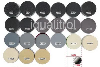 Diâmetro impermeável 200 - 350mm da lixa do carboneto de silicone para o moedor Polisher de Metallographical
