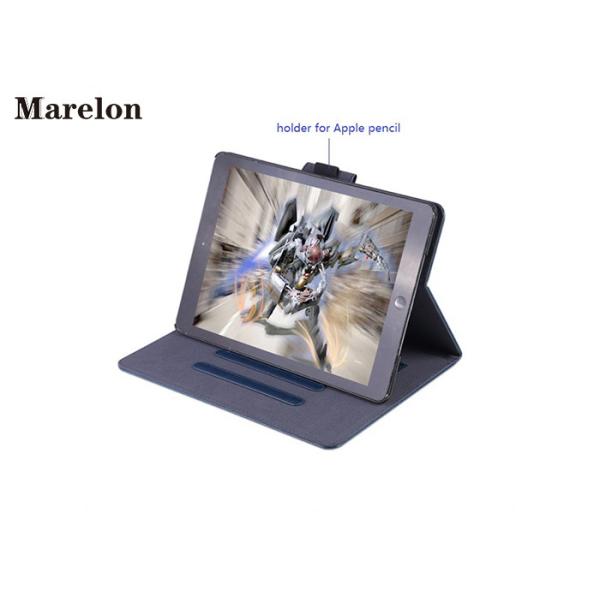 Rotatable PU Leather Ipad Air Case 2 Card Slots With Strong Magnet Buckle