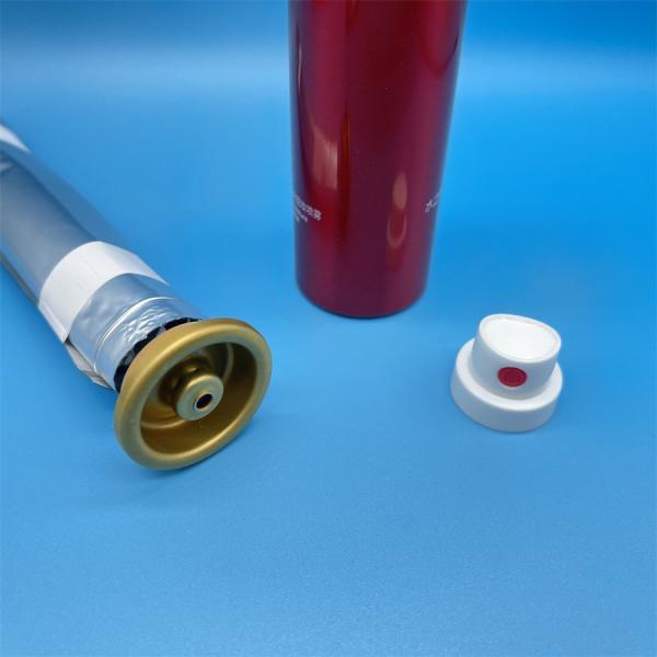 Cosmetics Elegant Silver Bag On Valve + High-Performance Aerosol Valve + Robust Construction