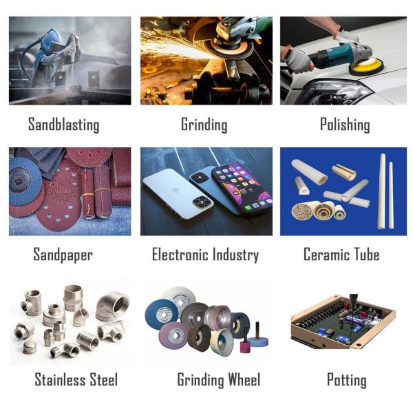 Refractory White Fused Alumina Wfa 99.5% Al2O3 White Corundum Powder For Polishing