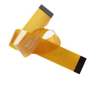 OEM Flexible PCB Board With Yellow Cover Film , Highly Flexible Electronics PCB