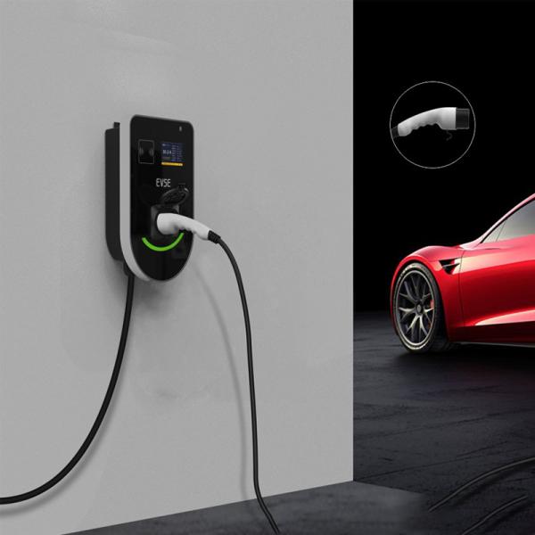 IP55 7KW Home Charging Point SAE J1772 380vac OCPP1.6 Json Wall Box EV Charger