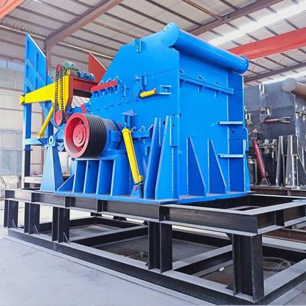 Building Material Shops 37kW Powerful Industrial Lithium Battery Scrap Metal Crusher