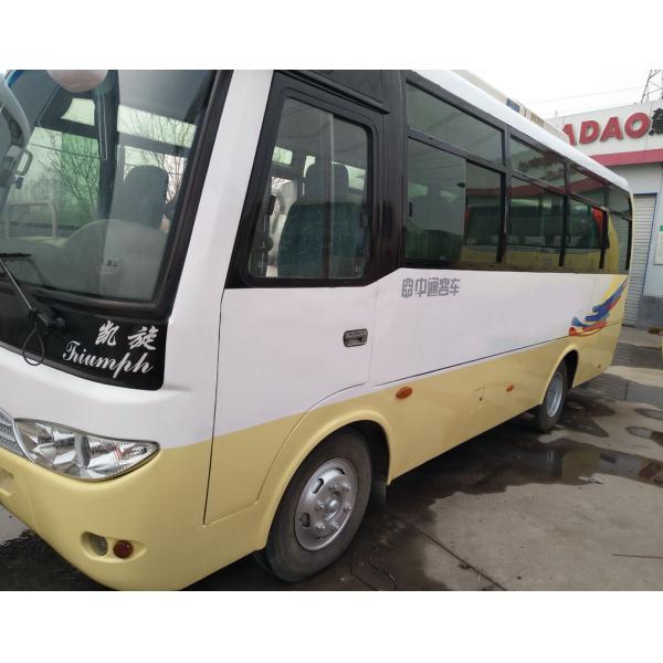 22 Seats Zhongtong Used Mini Bus 18000 Mileage With Good Fuel Efficiency
