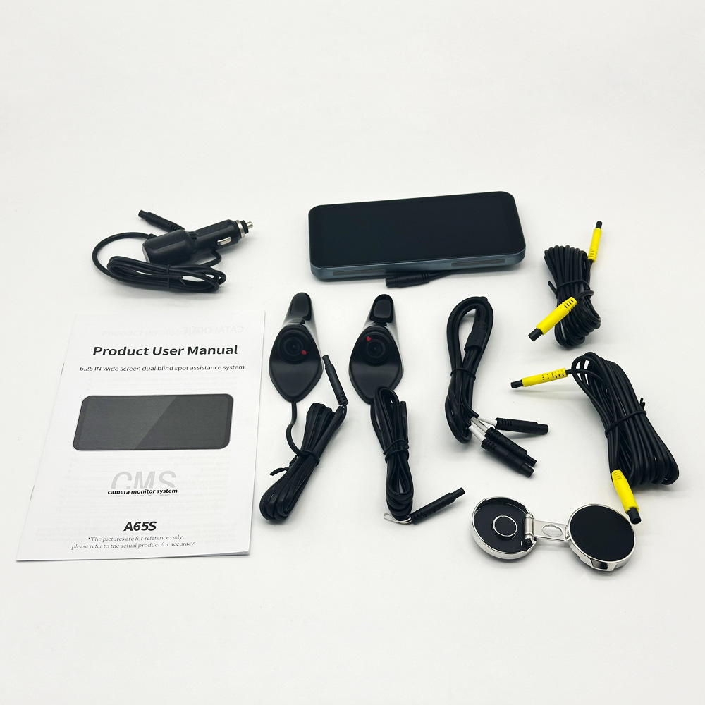 IP67 Waterproof AHD 1080P HD Blind Spot Camera System with 140° Wide-Angle Side View Camera System
