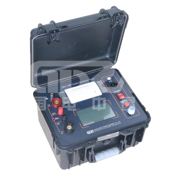 ZXHL-100P DC 100A Контактный счетчик сопротивления непрерывно выходящий высокий ток с принтером