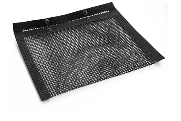 Black Outdoor Picnic Tool Reusable Non Stick BBQ Grill Bag Food Grade