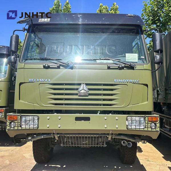 HOWO Caminhões pesados de carga / Caminhão de carga militar 4 × 4 All Wheel Drive Preço baixo para venda
