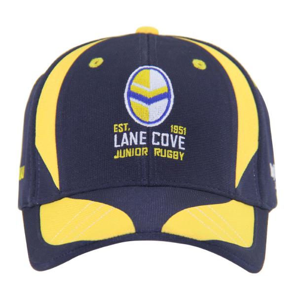 Ottoman Polyester Sublimation Racing Baseball Caps With Flat Embroidery Logo