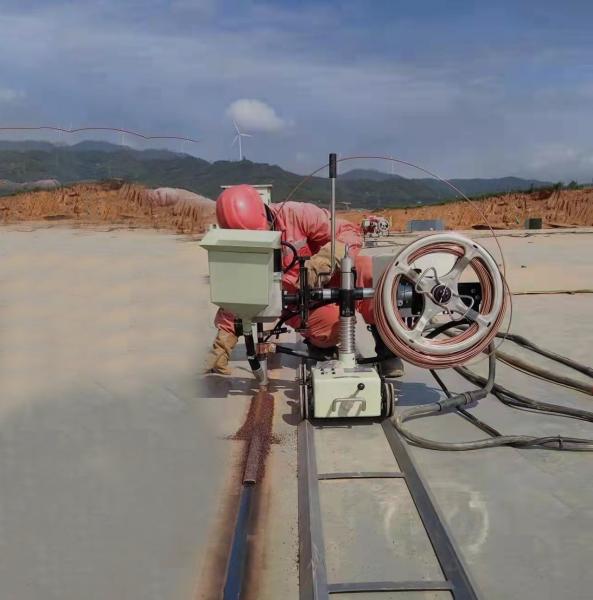 Máquina de soldadura de fundo de tanque de paté de frequência intermédia para construção de tanques de precisão