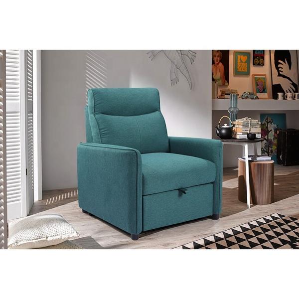 Factory Price Newest Convertible Folding Arm Chair office lunch break Sleeping footrest Single Seat Chair Sofa