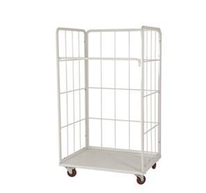Foldable Logistics Trolley Powder Coating 250 Kgs Per Layer High Efficiency