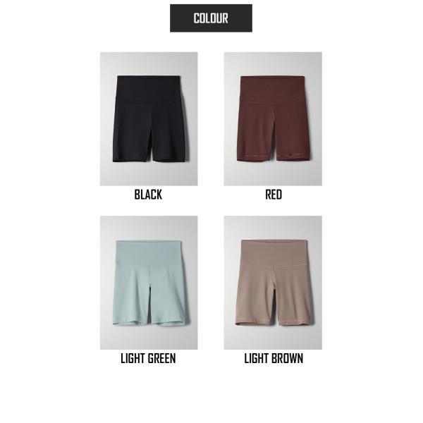 Лайкра тренировки краткости 210gsm йоги талии женщин высокое идущее замыкает накоротко