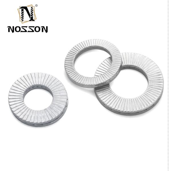 Self Locking Wedge Lock Washer for General Industry DIN25201 M3 M4 M5 M6 M8 M10 M12 Dacromet Plated Countersunk Style