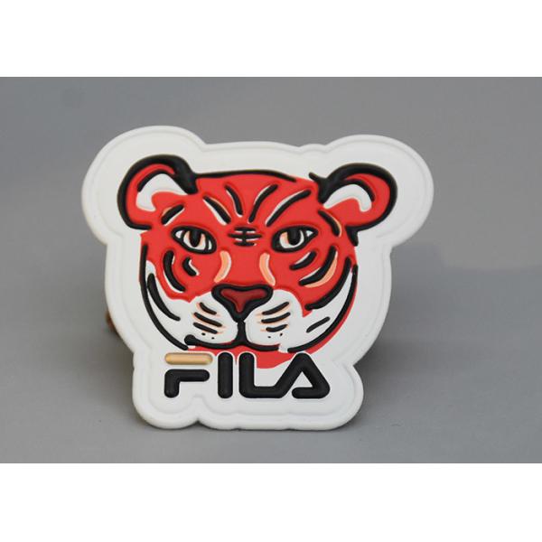 Одежды Degradable TPU выбили изготовленный на заказ ярлык логотипа с 5 цветами