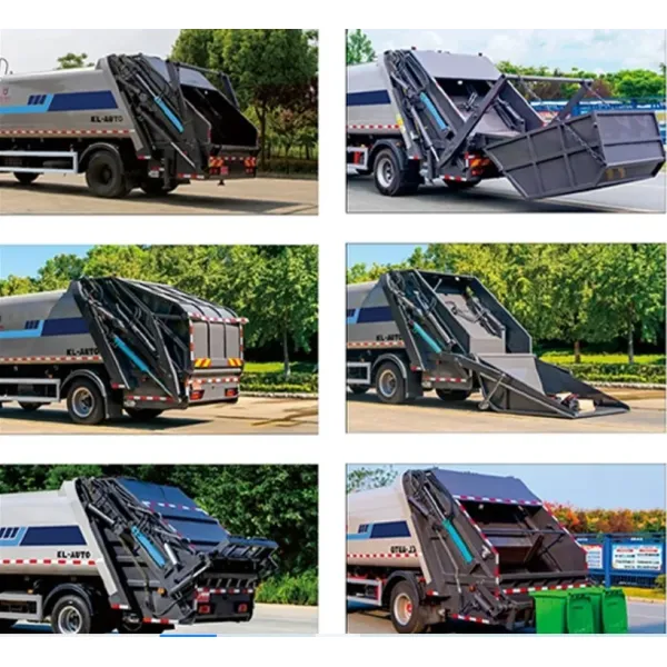 Eco-Friendly Electric Compressed Garbage Truck for Efficient Waste Collection2.