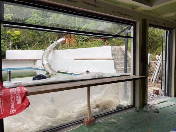 Sync Horticulture Folding Window Enabling Direct Herb Harvest Access from Kitchen Preparation Areas