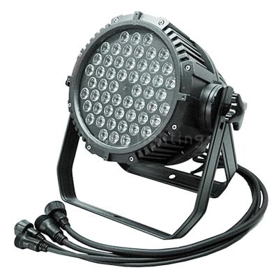World Popular 54x3W RGBW  Waterproof  IP65 led Par 64 Wash Lighting