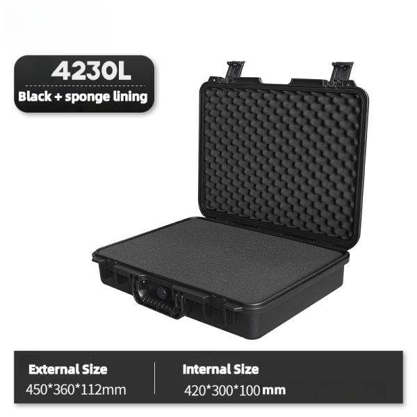 Boîte à outils personnalisée IP67 étanche avec conception résistante à la pression