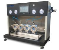 Equipamento de testes de matéria têxtil do ar comprimido de ASTM para a penetração